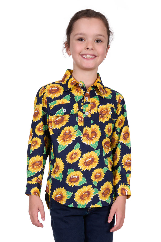 H5S7101123 Hard Slog Kids Ally LS Shirt