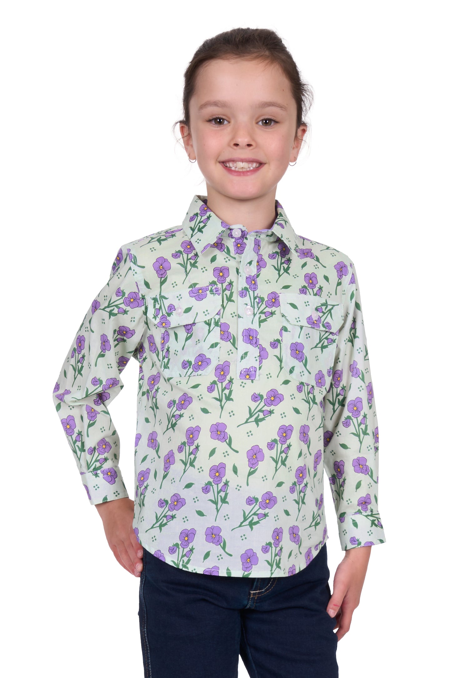 H5S7101156 Hard Slog Kids Lynn LS Shirt