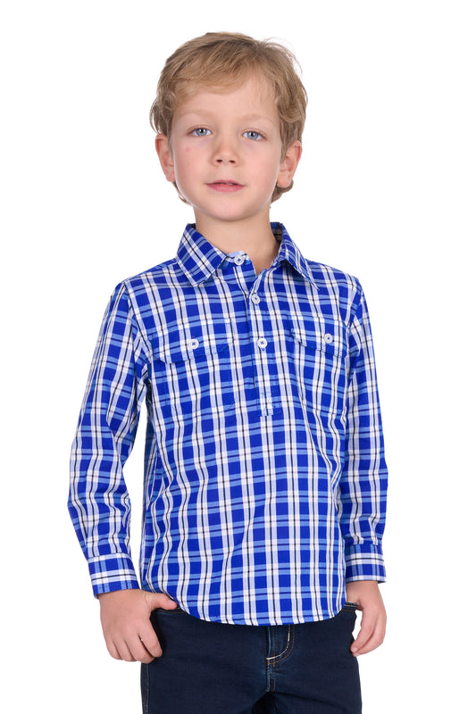 H5S7101188 Hard Slog Kids Levers LS Shirt