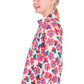 H6S7101160 Hard Slog Kid's Lorri 1/2 PLKT LS Shirt Pink/Multi