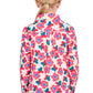 H6S7101160 Hard Slog Kid's Lorri 1/2 PLKT LS Shirt Pink/Multi