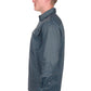 H6W1126186 Hard Slog Men's Blake 1/2 PLKT LS Shirt Black/Blue