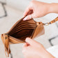 34595 Harmony Tassel Clutch-Vintage Tan