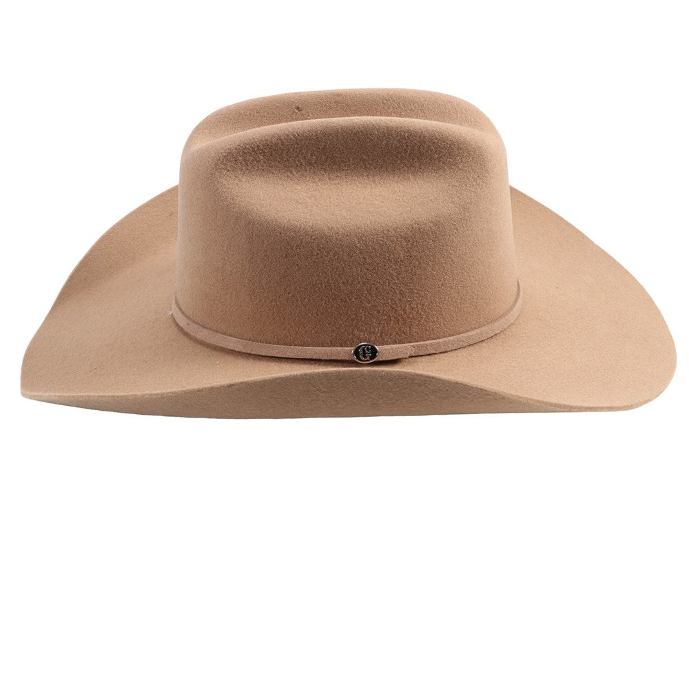 HAT2050 Gone Country Yellow Stone Cowboy Hat Chestnut