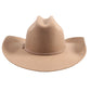 HAT2050 Gone Country Yellow Stone Cowboy Hat Chestnut