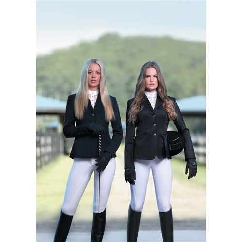 HUN4500 Huntington Hudson Ladies Riding Jacket - Black