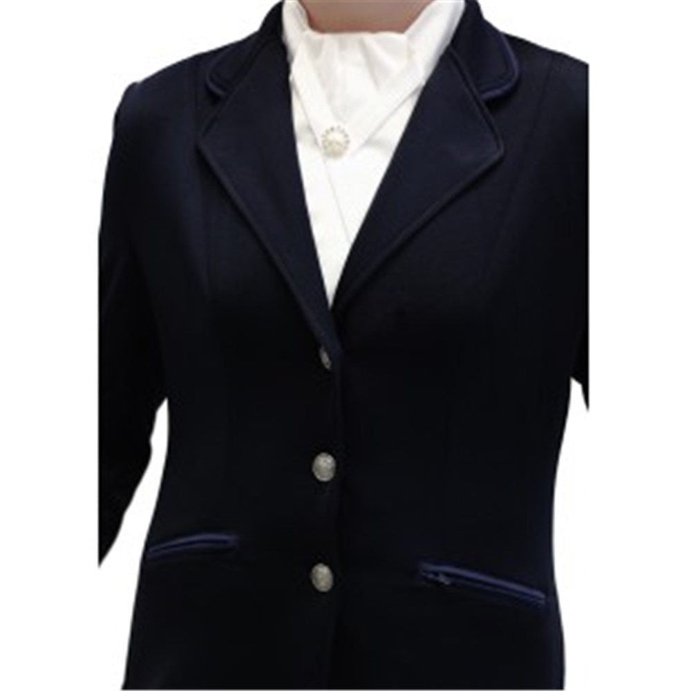HUN4500 Huntington Hudson Ladies Riding Jacket - Navy