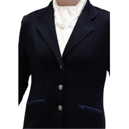 HUN4500 Huntington Hudson Ladies Riding Jacket - Navy