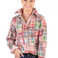 RR01-2002 Hitchley & Harrow Women's Patchwork Collared Shirt