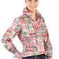 RR01-2002 Hitchley & Harrow Women's Patchwork Collared Shirt