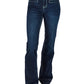 C01-JBOOTS-DWH Cowgirl Tuff Boot Stitch Regular Leg