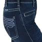 C01-JBOOTS-DWH Cowgirl Tuff Boot Stitch Regular Leg