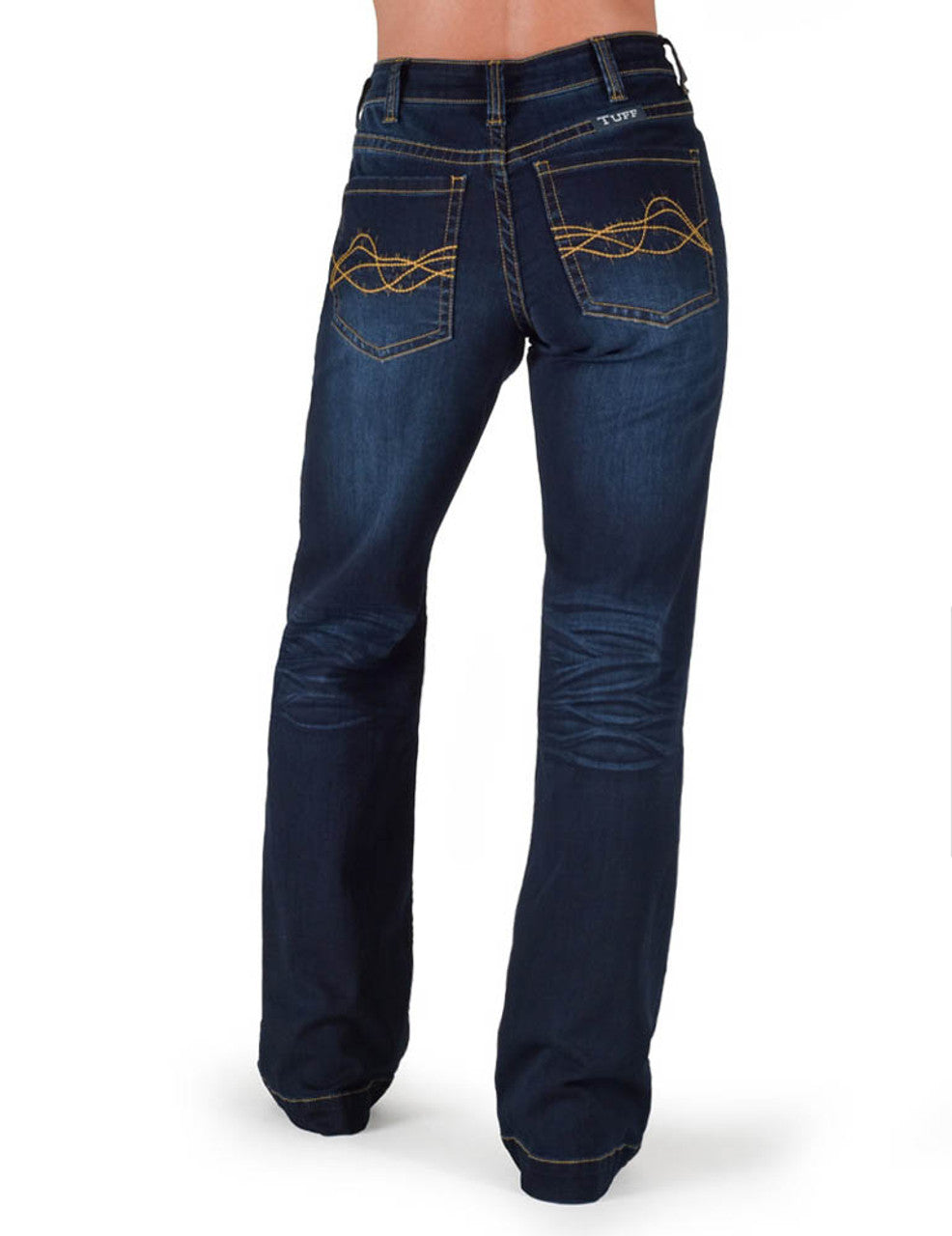 C01-JPTNM-DWH Cowgirl Tuff Platinum Regular Leg
