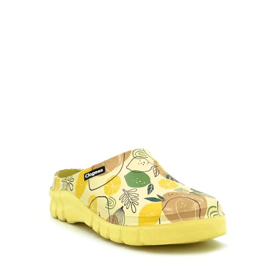 CL1GAR652 Clogee Women's Garden Clog Lemon Lime