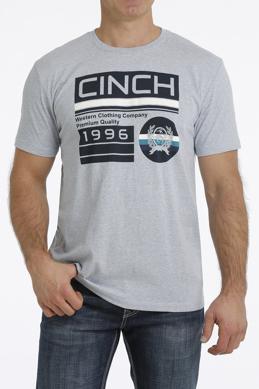 MTT1690463 Cinch Men's Tee-Grey