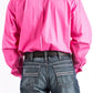 MTW1103320 Cinch Men's Arena Shirt Pink