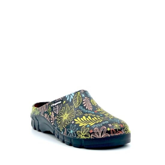 CL1GAR652 Clogee Women's Garden Clog Native Flower