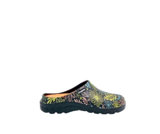 CL1GAR652 Clogee Women's Garden Clog Native Flower