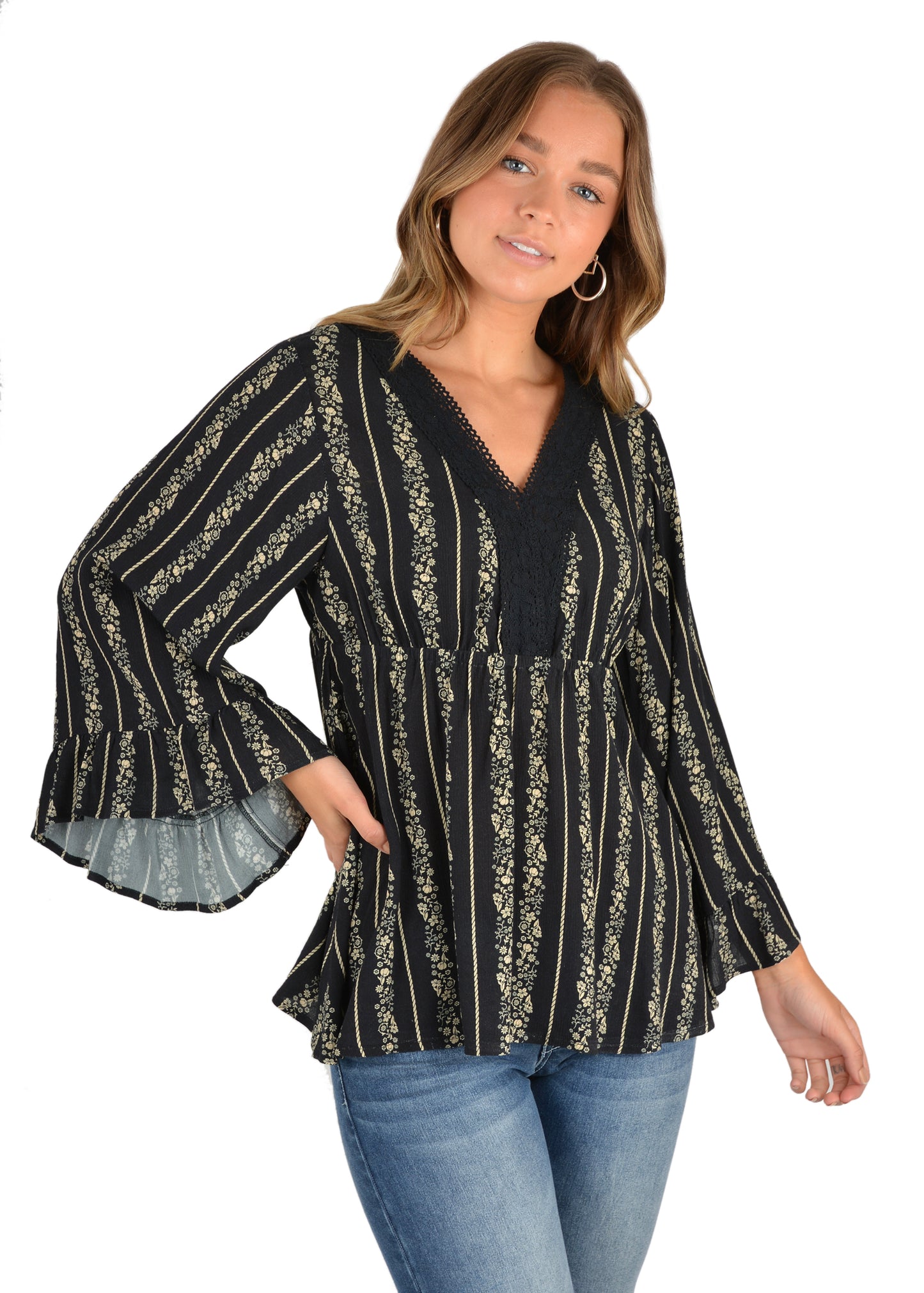 P2S2597643 Pure Western Women's Lilibeth Blouse