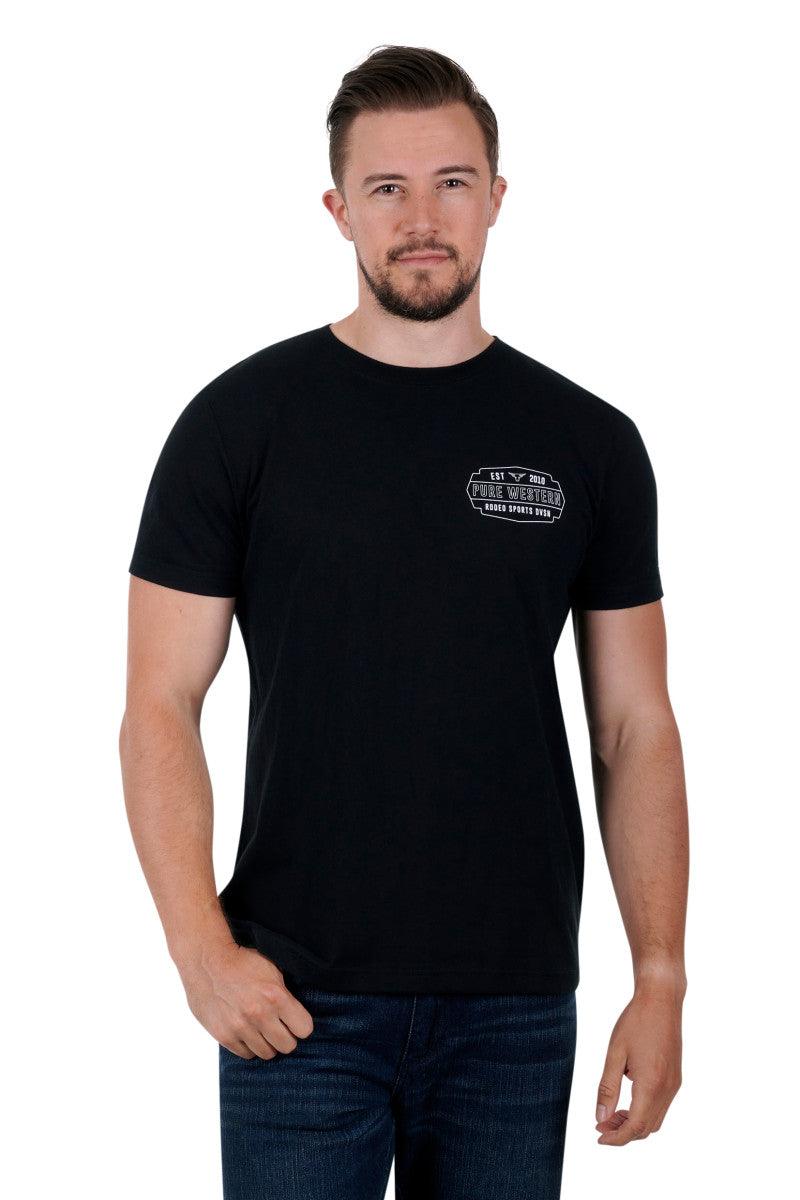 P3S1503765 Pure Western Men's Narrabi SS Tee