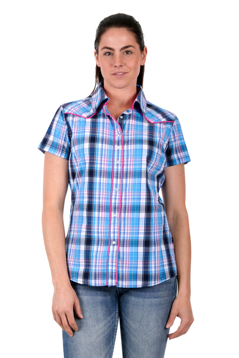 P3S2132791 Pure Western Women's Shiloh SS Shirt