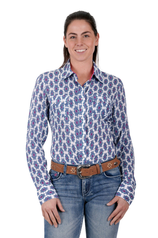 P3S2570784 Pure Western Women's Mabel LS Shirt