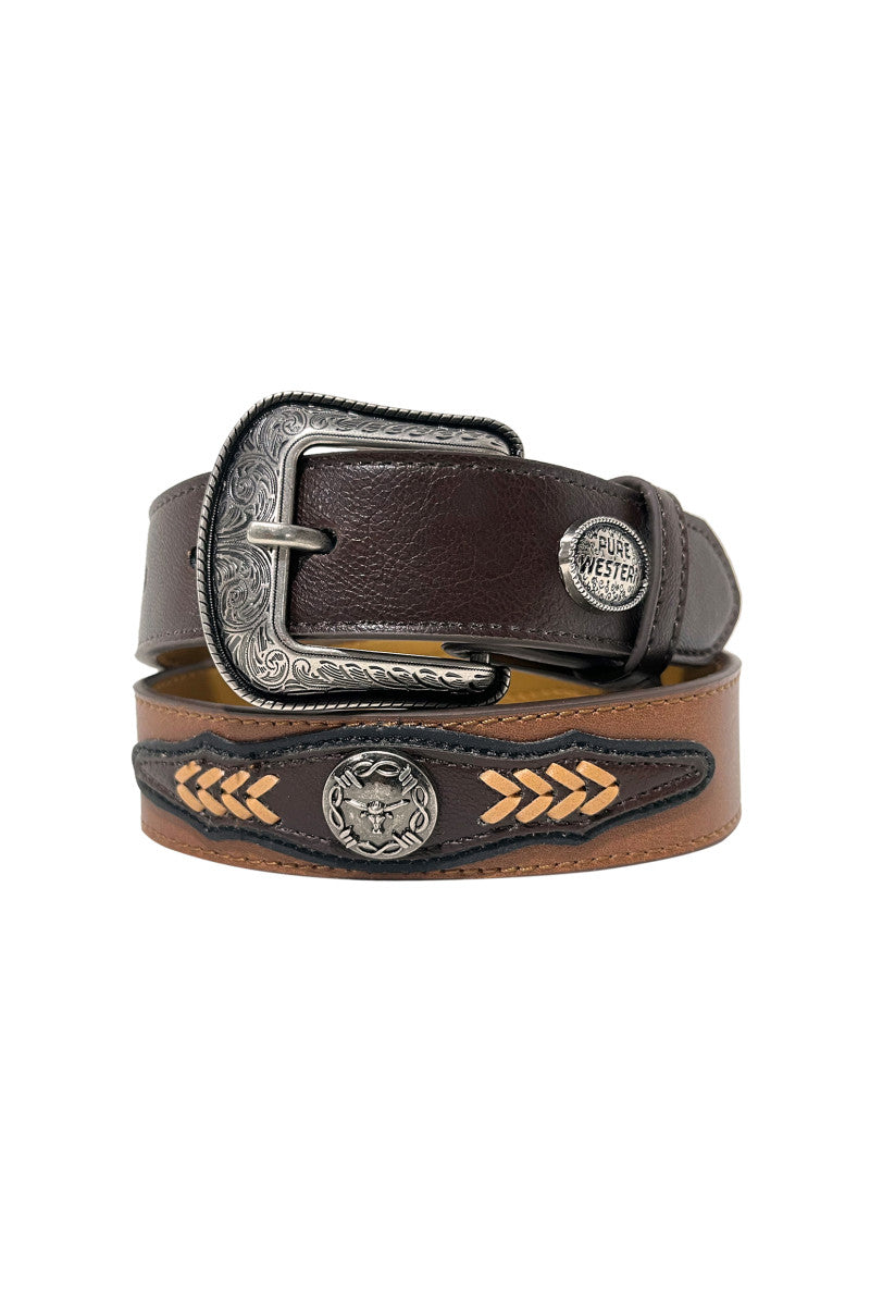 P3S7962BLT Pure Western Kids Wesley Belt