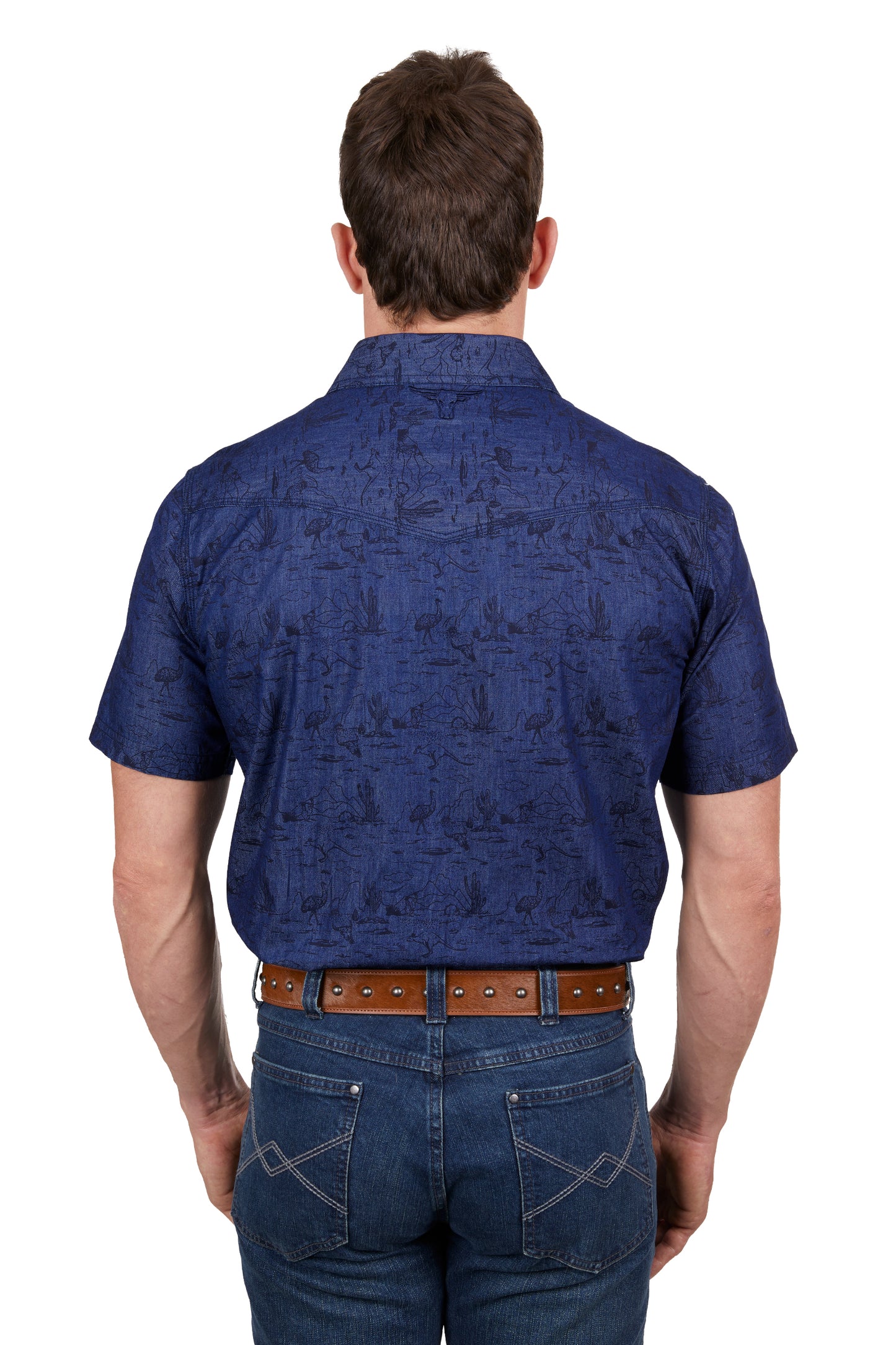 P4S1102956 Pure Western Men's Drew SS Shirt