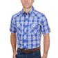 P4S1102958 Pure Western Men's Mark SS Shirt