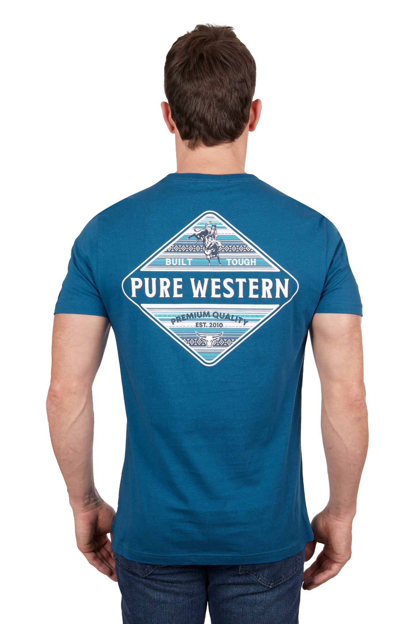 P4S1503963 Pure Western Men's Todd SS Tee