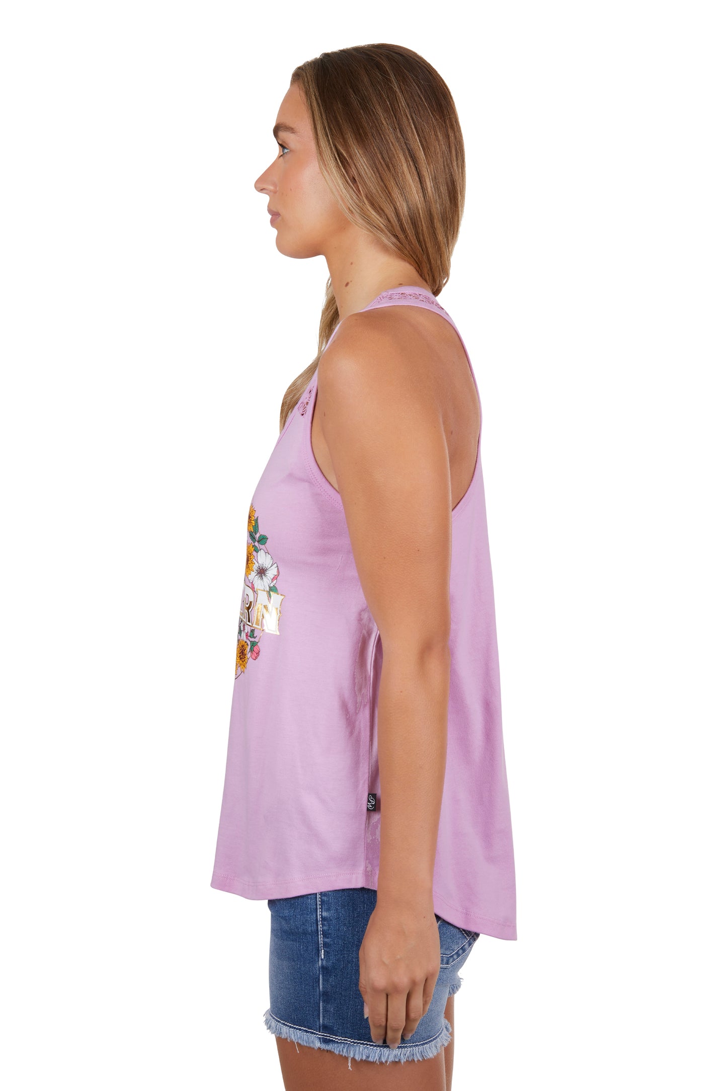 P4S2500843 Pure Western Women's Loretta Tank