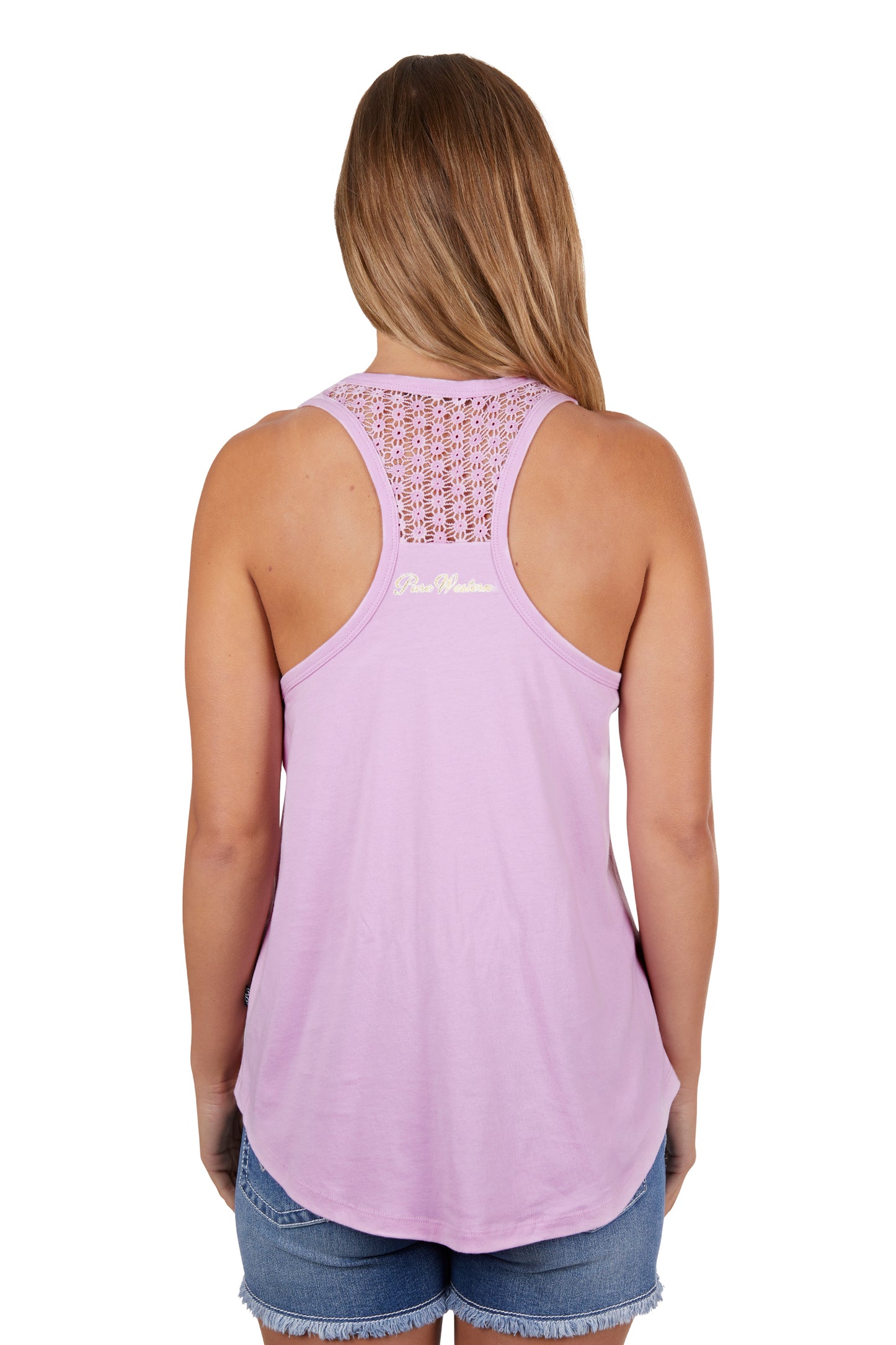 P4S2500843 Pure Western Women's Loretta Tank