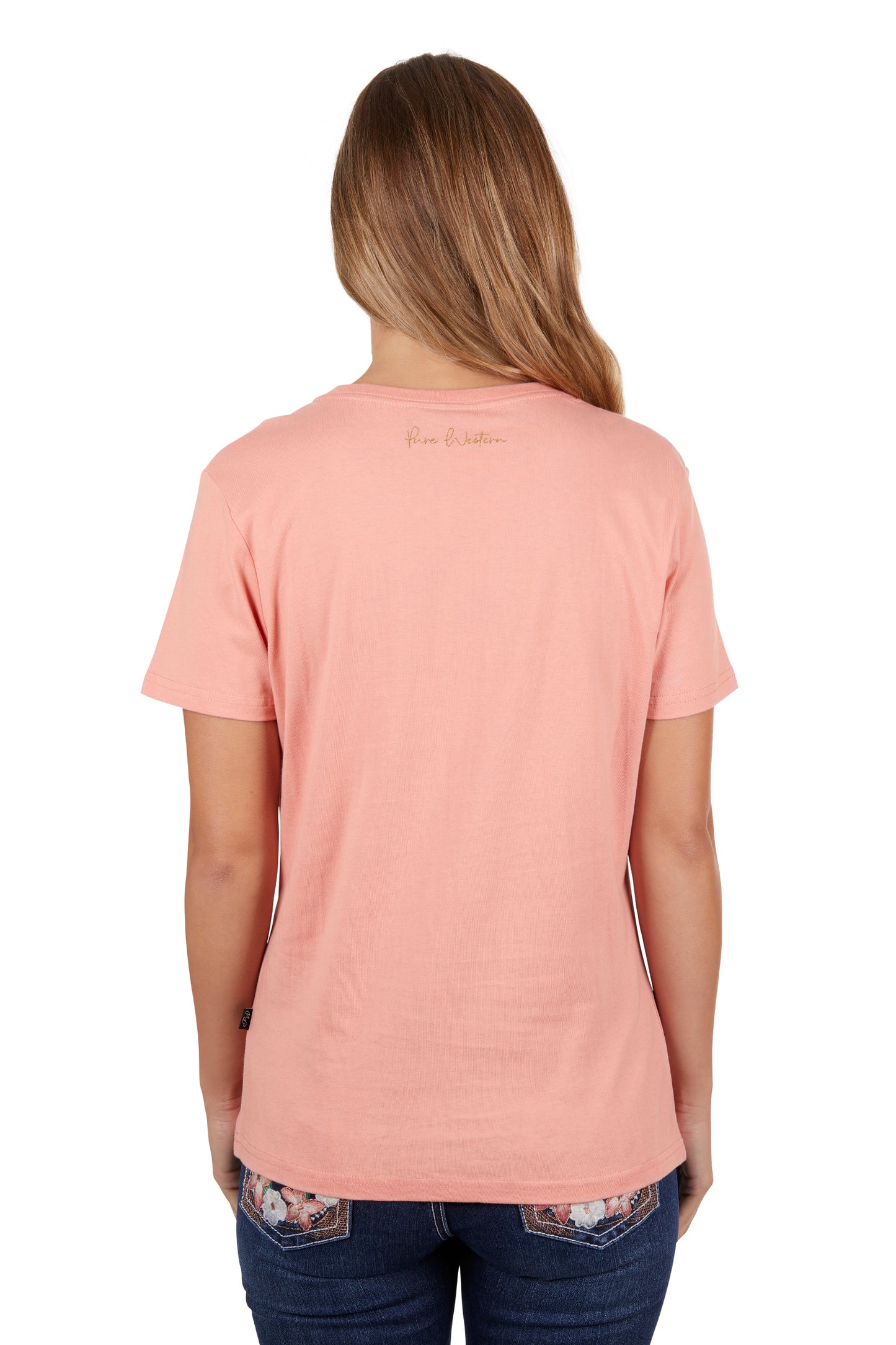 P4S2598997 Pure Western Women's Tatum SS Tee