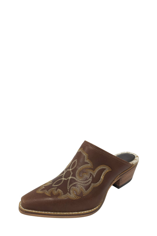 P4S28467 Pure Western Women's Gleeson Mule Brown