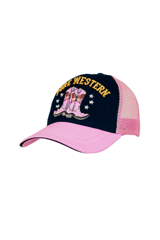 P4S5947CAP Pure Western Kid's Mini Trucker Cap