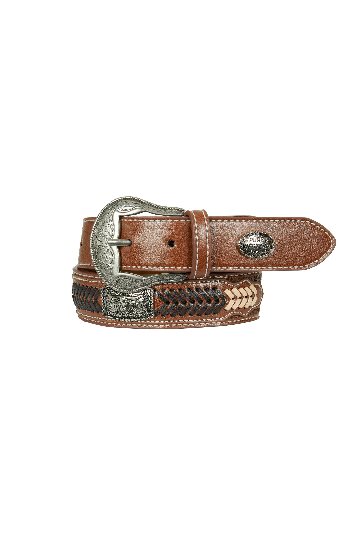 P4S7913BLT Pure Western Kid's Zachary Belt