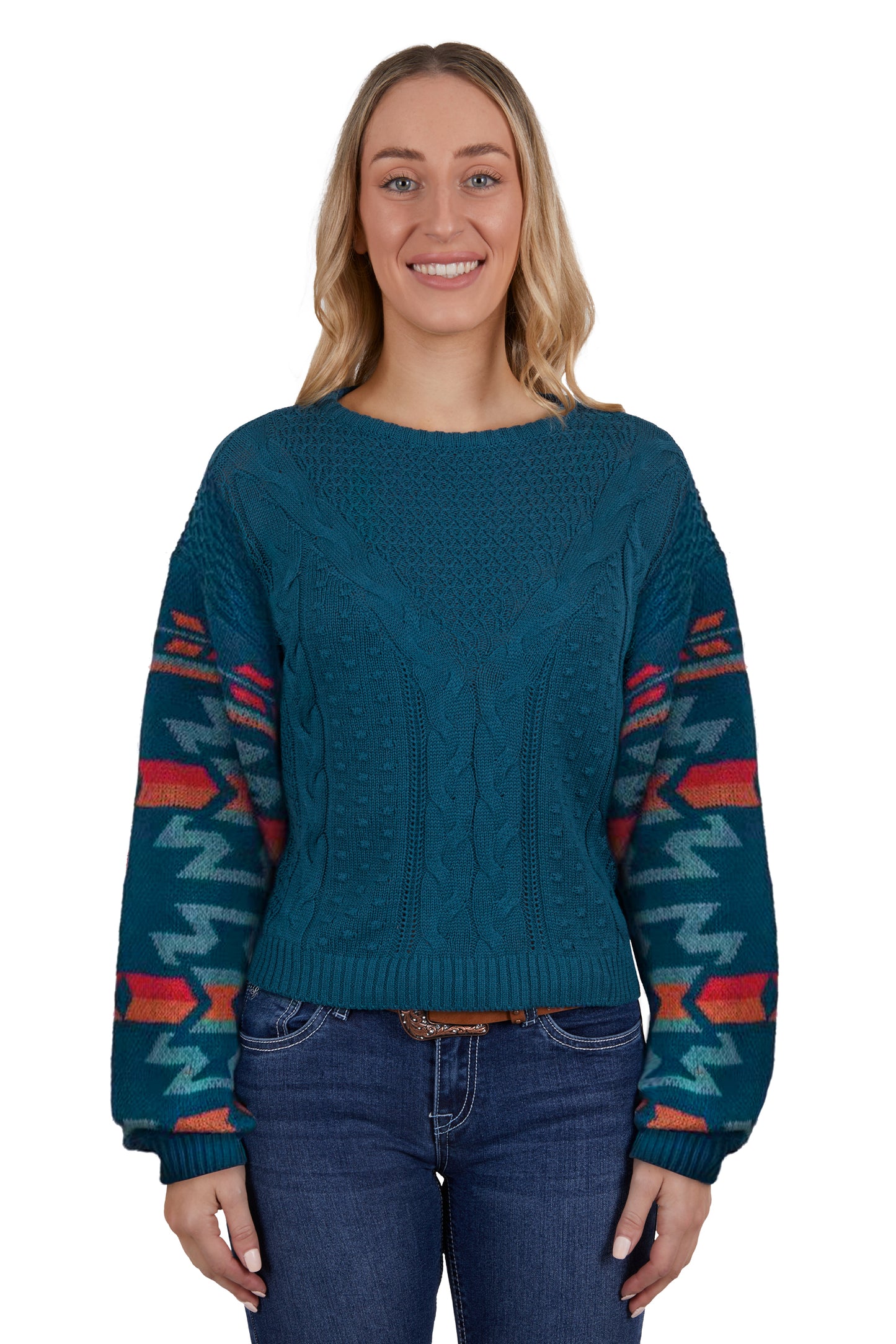 P4W2556925 Pure Western Women's Mora Knitted Pullover