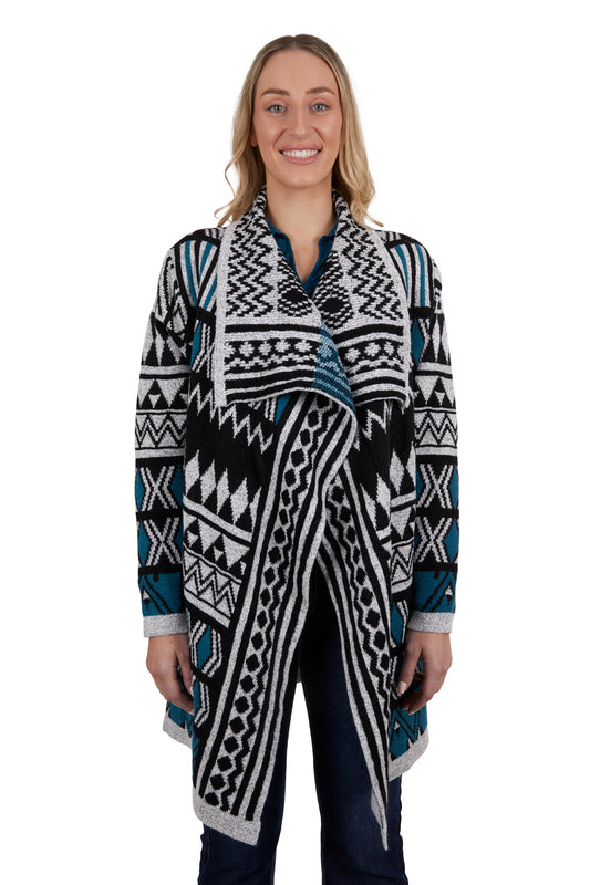 P4W2584927 Pure Western Women's Diane Knitted Cardigan