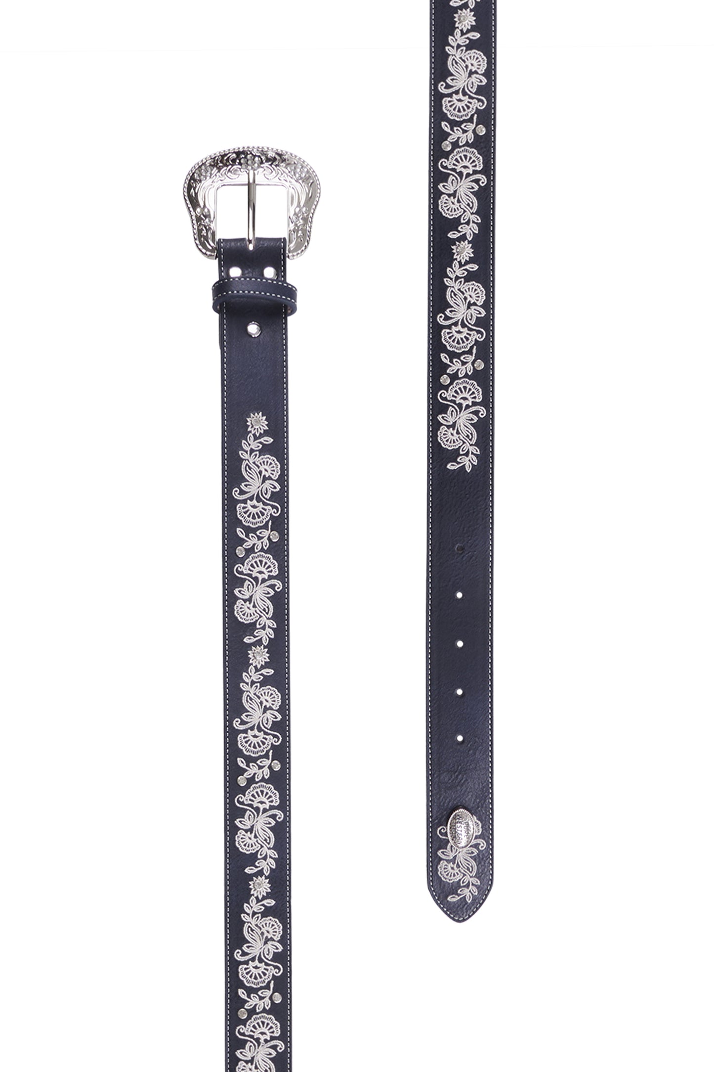 P4W2903BLT Pure Western Women's Marlow Belt Navy