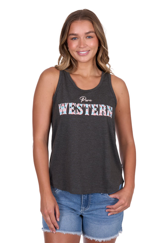 P5S2500103 Pure Western Women's Cindy Tank