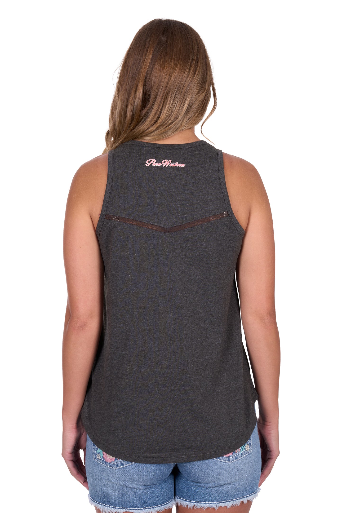 P5S2500103 Pure Western Women's Cindy Tank