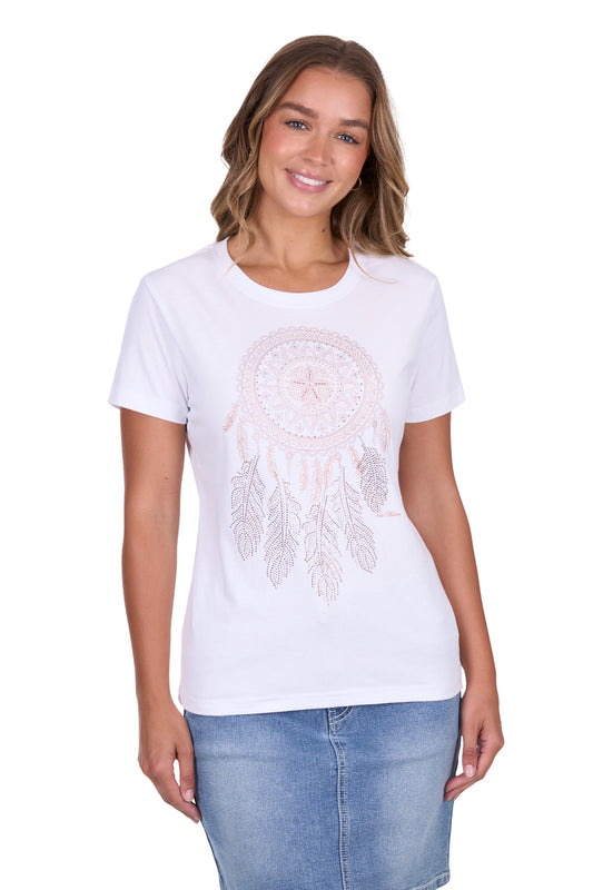 P5S2598106 Pure Western Women's Regina SS Tee