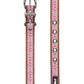 P5S2947CLR Pure Western Cosmo Dog Collar Pink