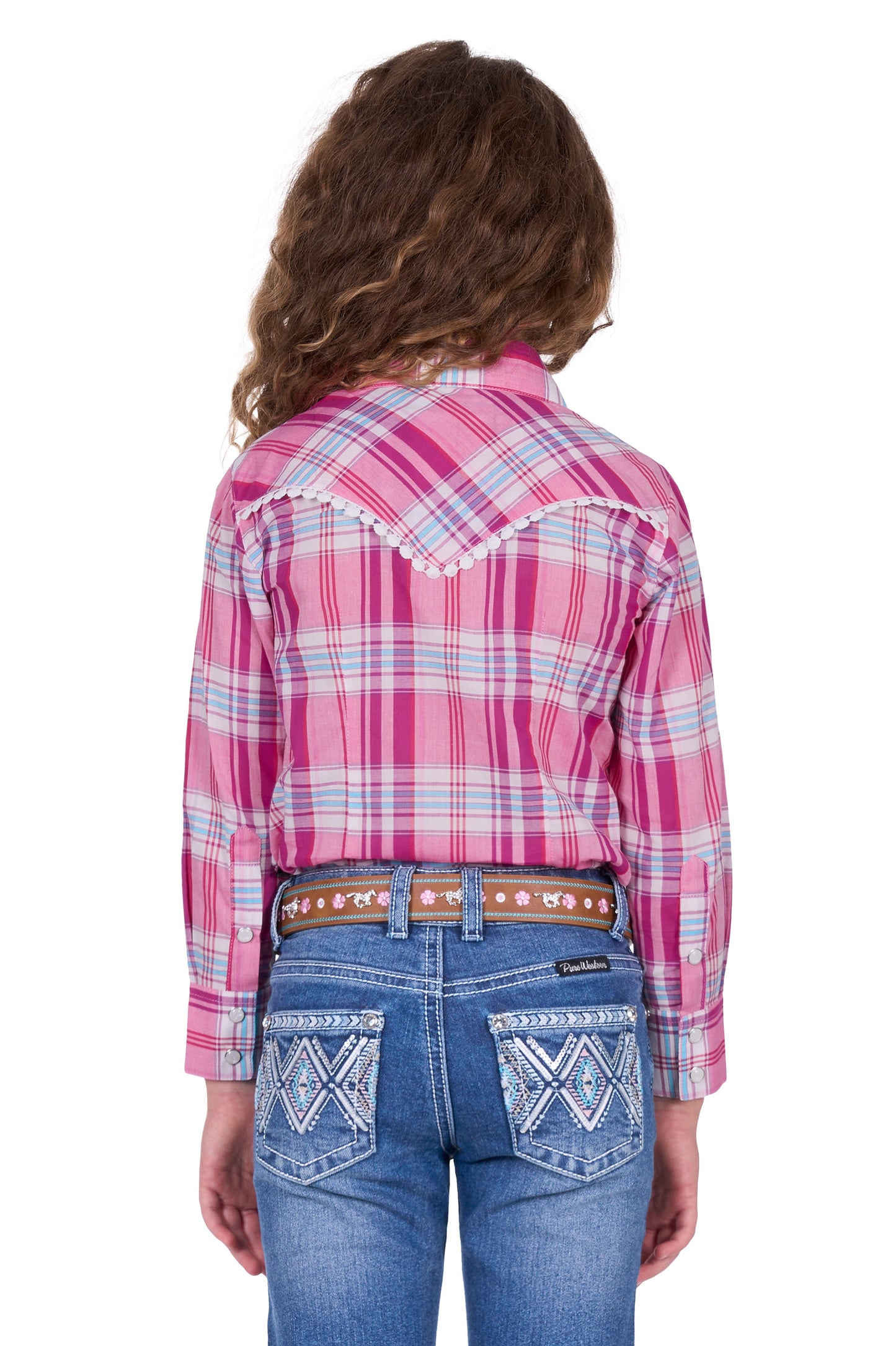 P5S5127127 Pure Western Girls Leni LS Shirt