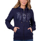 P5W2501028 Pure Western Women's Edna Zip Up Hoodie