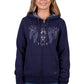 P5W2501028 Pure Western Women's Edna Zip Up Hoodie