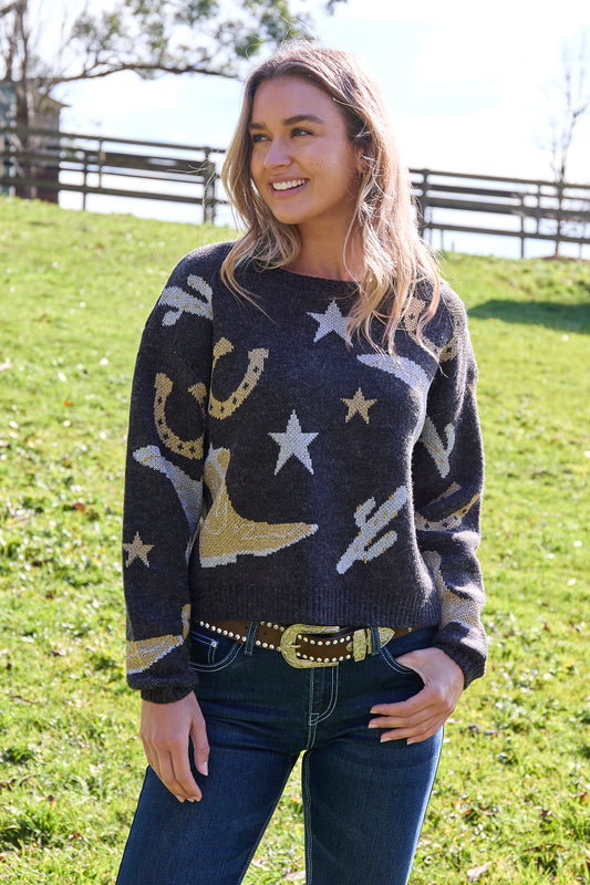 P5W2556029 Pure Western Women's Marcy Jumper