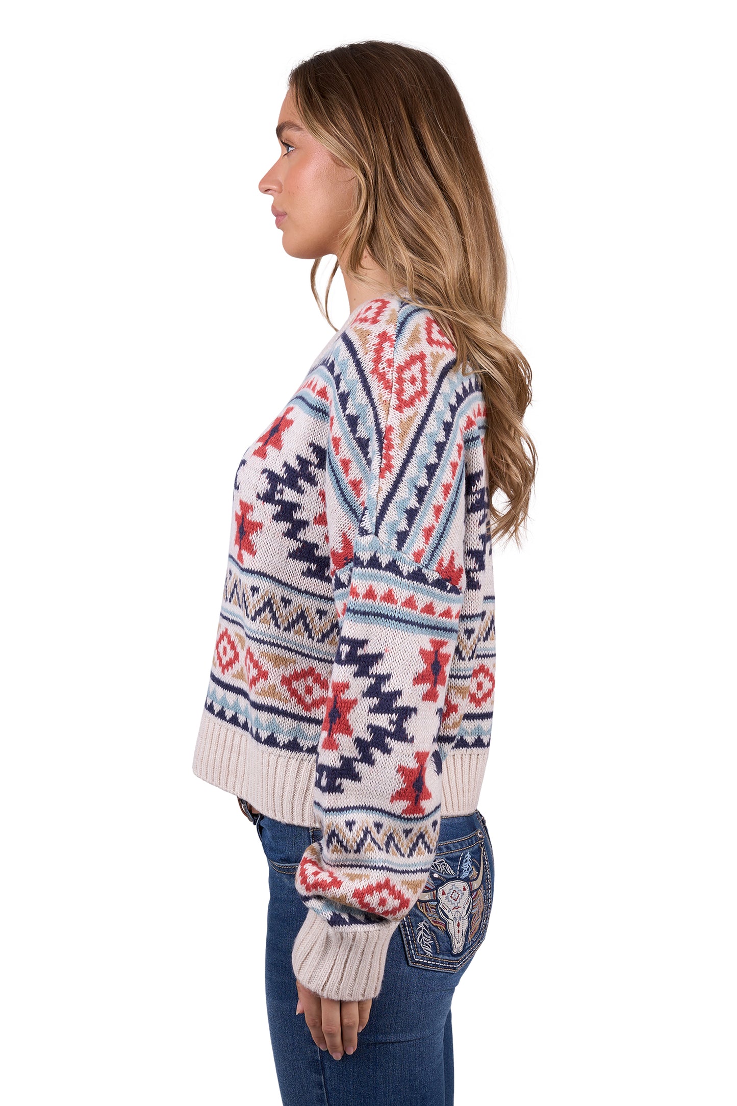 P5W2570030 Pure Western Women's Tracy Jumper