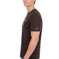 P6S1503313 Pure Western Men's Tony SS Tee Chocolate