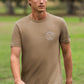 P6S1503314 Pure Western Men's Walker SS Tee Sand
